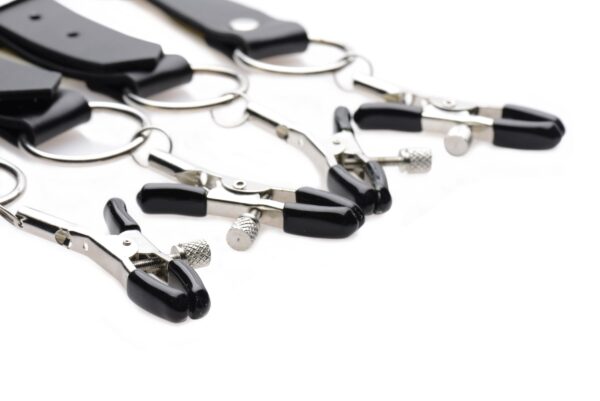 Labia Spreader Straps with Clamps - Image 2