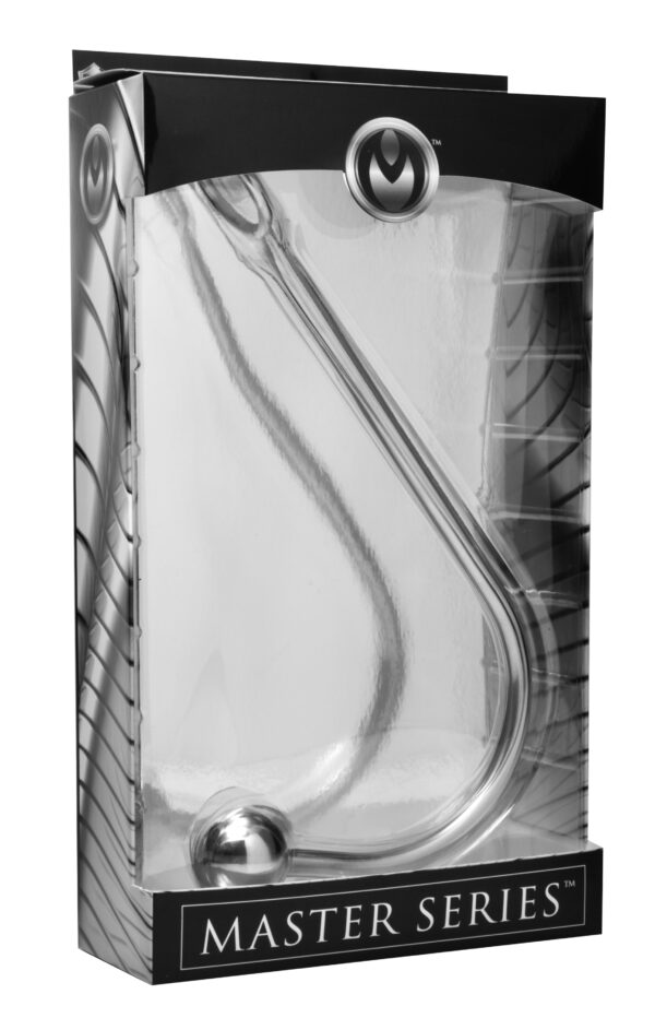 Hooked Stainless Steel Anal Hook - Image 3